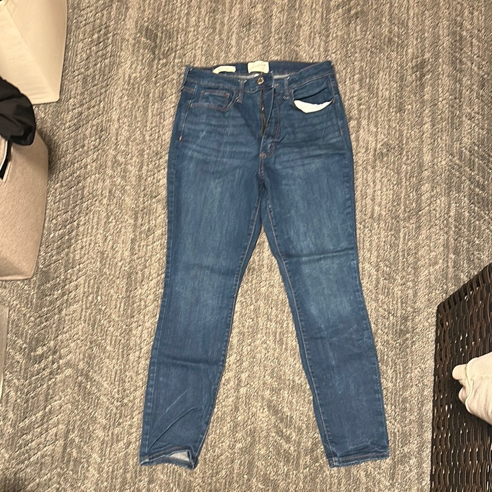 Blue Skinny Jeans Classic Denim Style